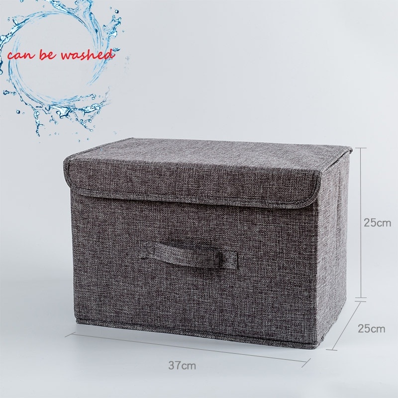 Folding Storage Box Fabric Basket 