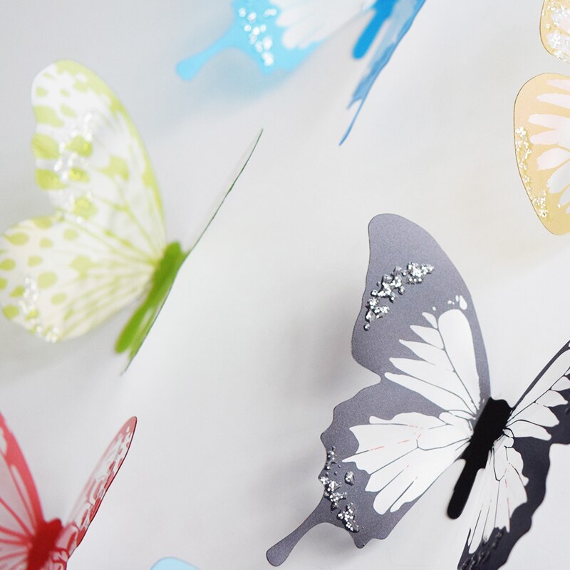 3D Butterfly Wall Stickers (18 PCs)