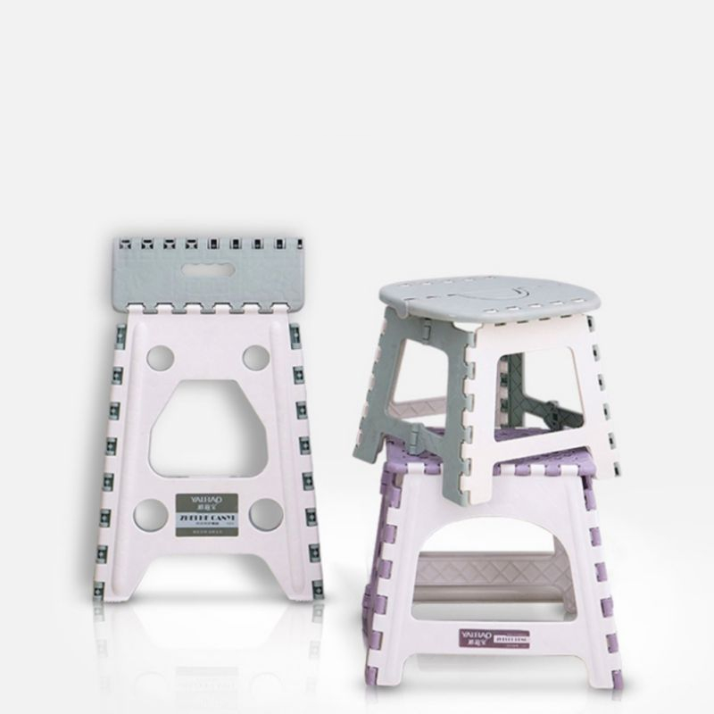 Plastic Step Stool Folding Chair