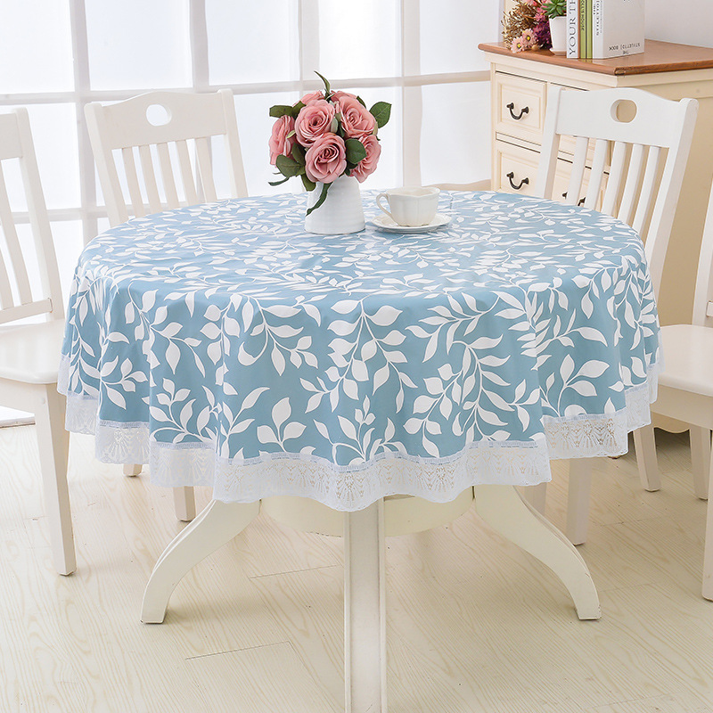 Round Tablecloth Waterproof Cover