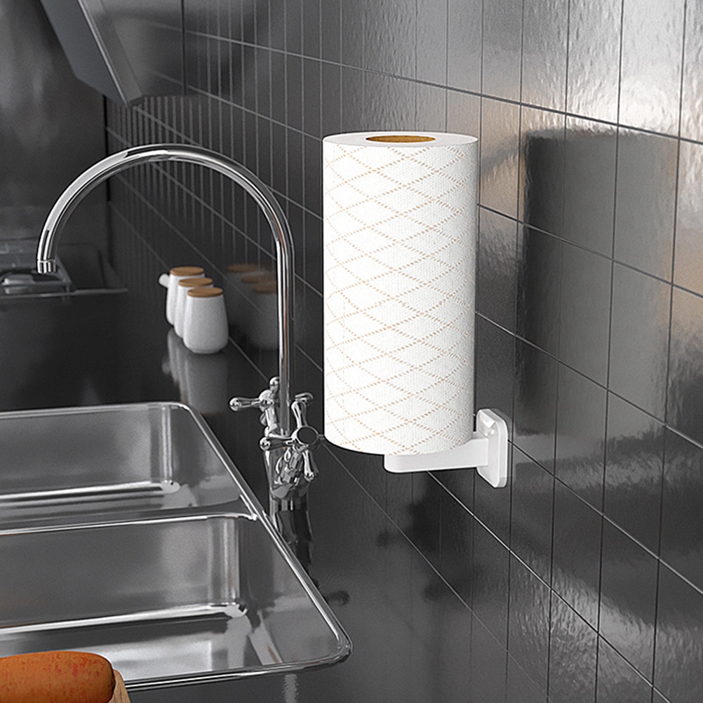 Wall Paper Towel Holder Vertical Design