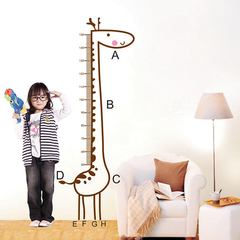 Height Ruler Self-Adhesive Wall Sticker