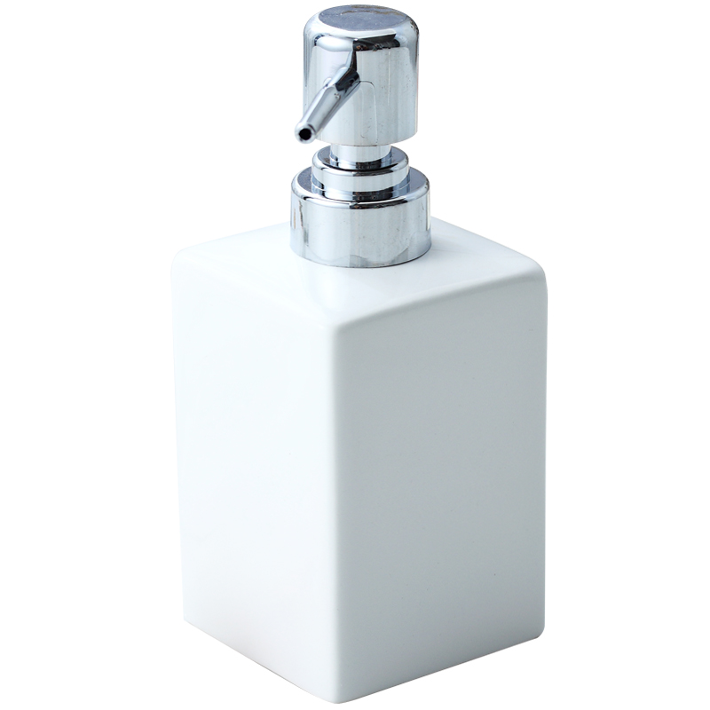 Ceramic Soap Dispenser with Tray