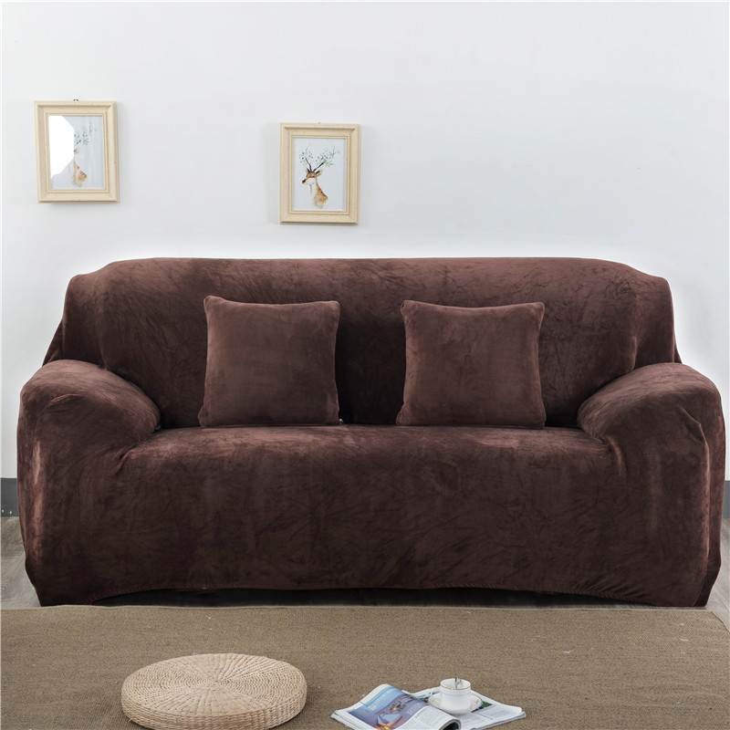 Elastic Sofa Cover Plush Slipcover