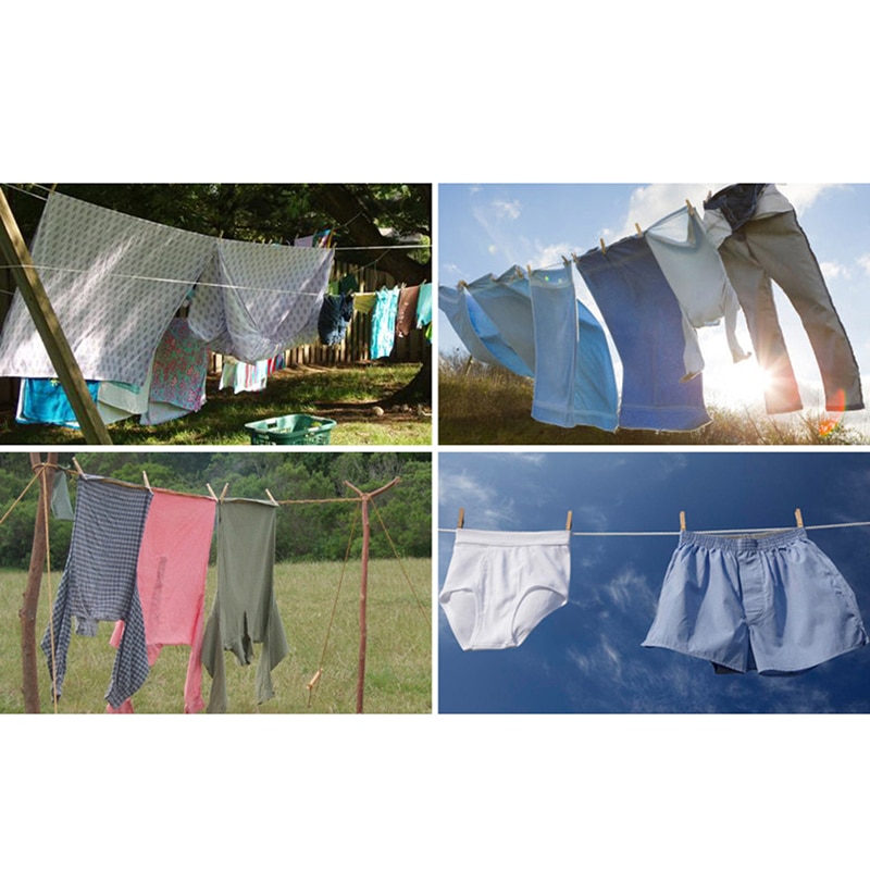 Extendable Washing Line 12M Clothesline