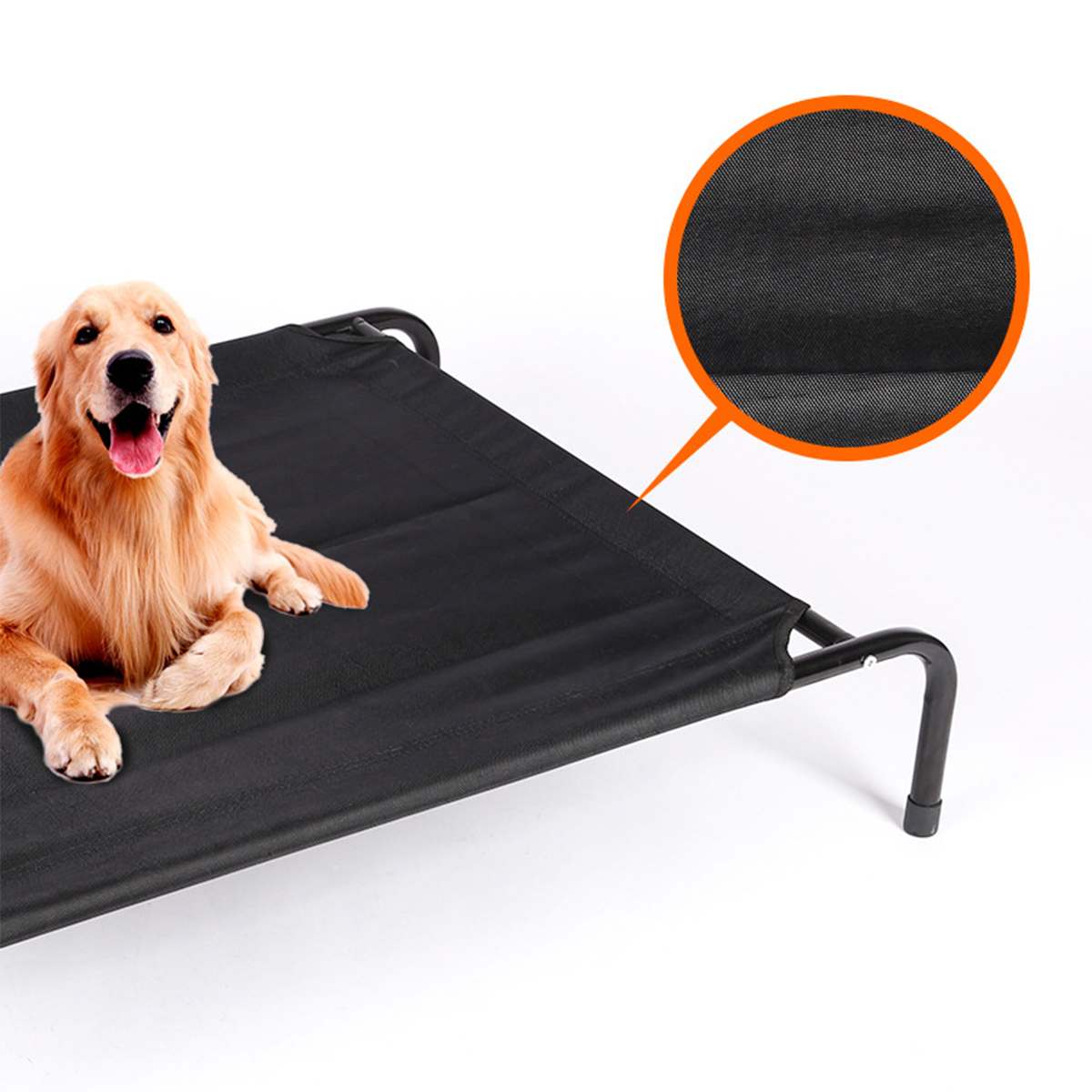 Elevated Pet Bed Portable Design