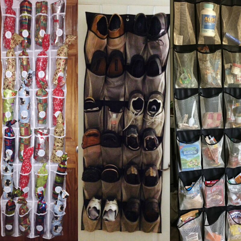 Over The Door Shoe Organizer Hanging Storage