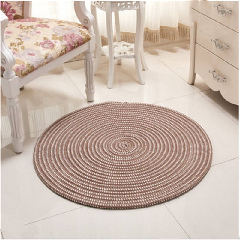 Woven Carpet Round Mat