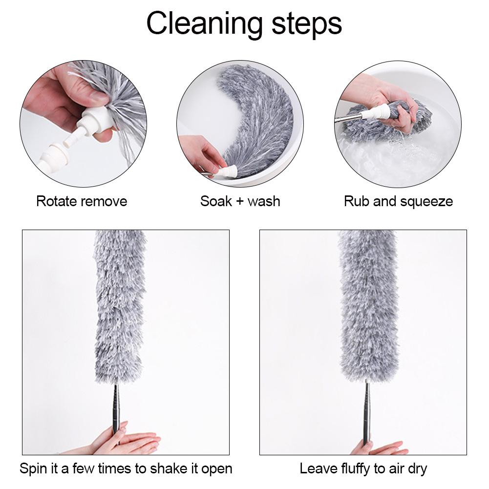 Extendable Duster Microfiber Cleaner