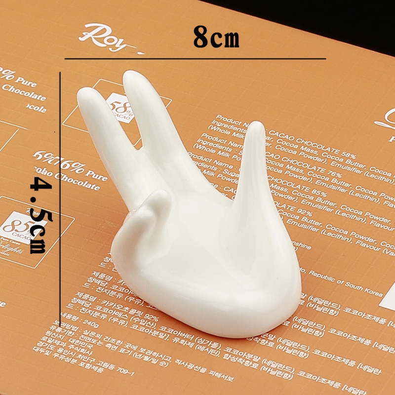 Ceramic Egg Holder Hand Shape Design