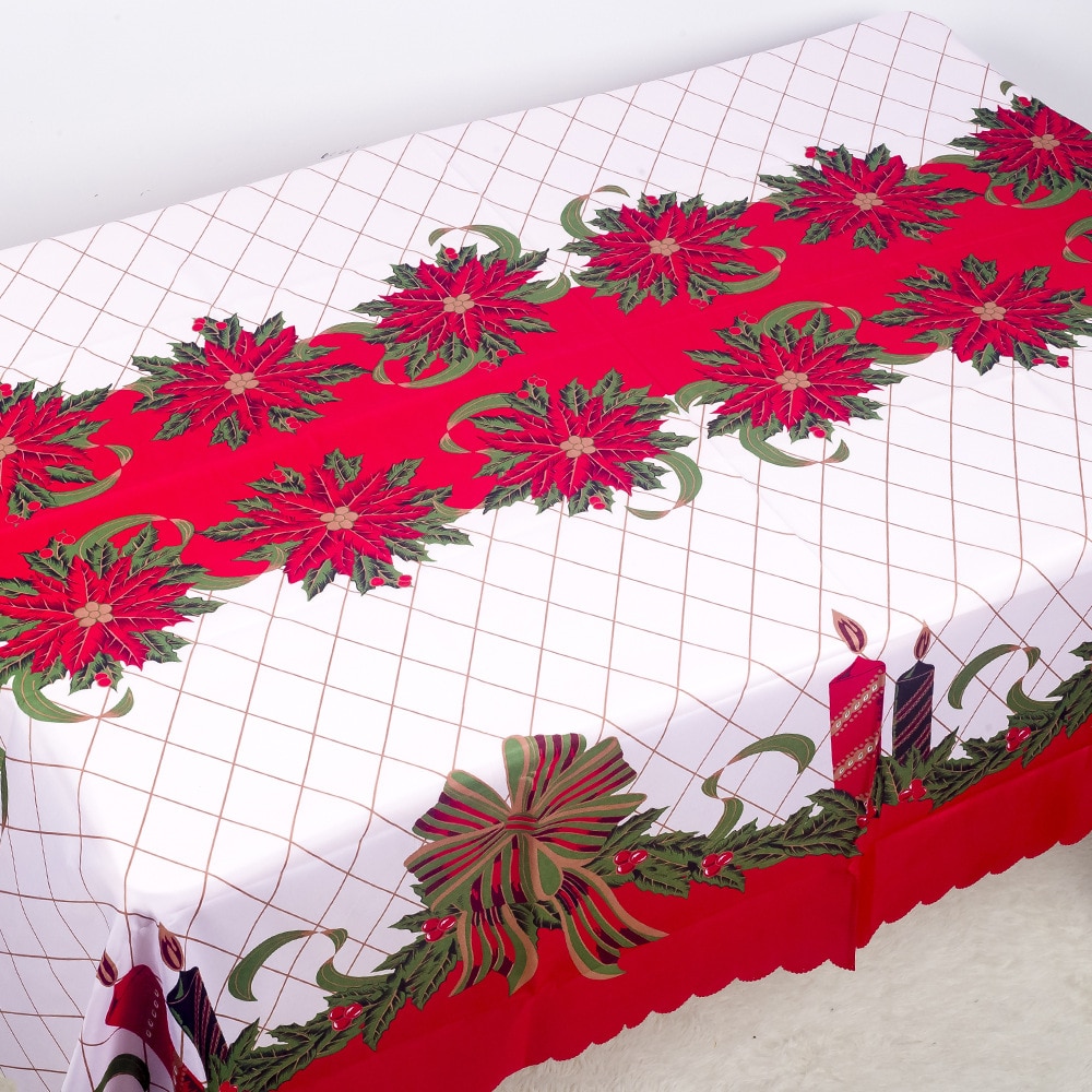 Christmas Tablecloth Rectangular Cover