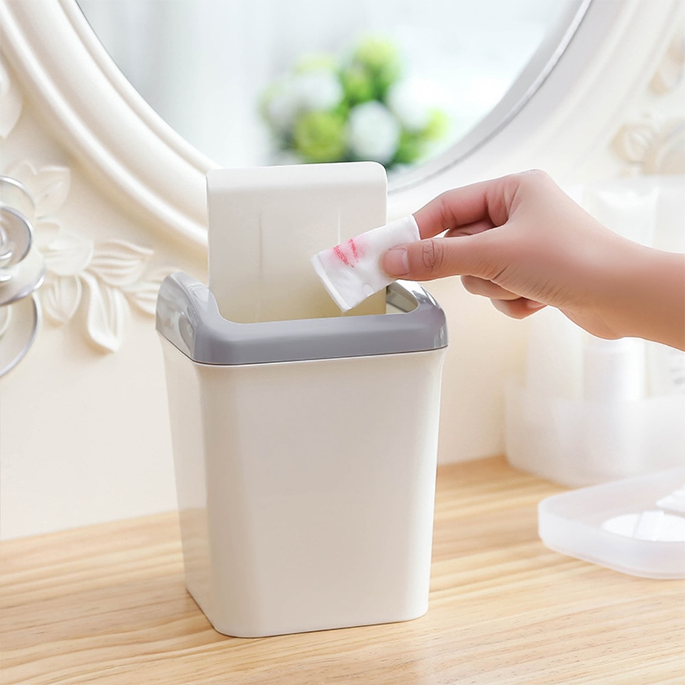 Mini Trash Can Table Dust Bin