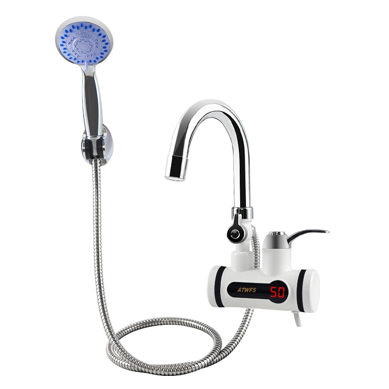 Instant Water Heater Tap with Shower