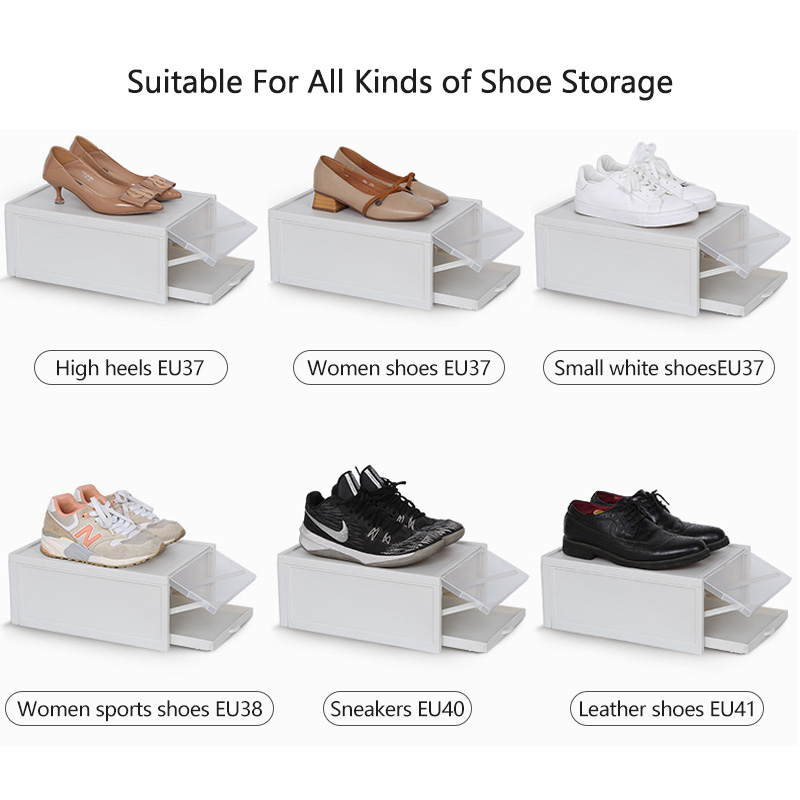 Stackable Shoe Boxes 3PC Set