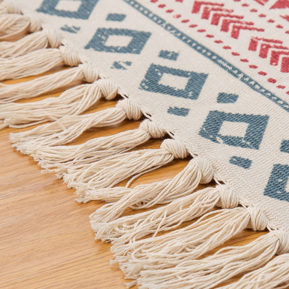 Boho Area Rug Floor Mat Decor