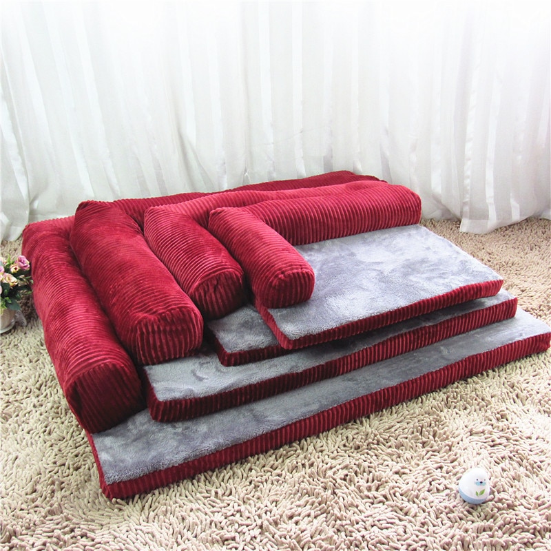 Dog Sofa Pet Luxury Soft Cushion