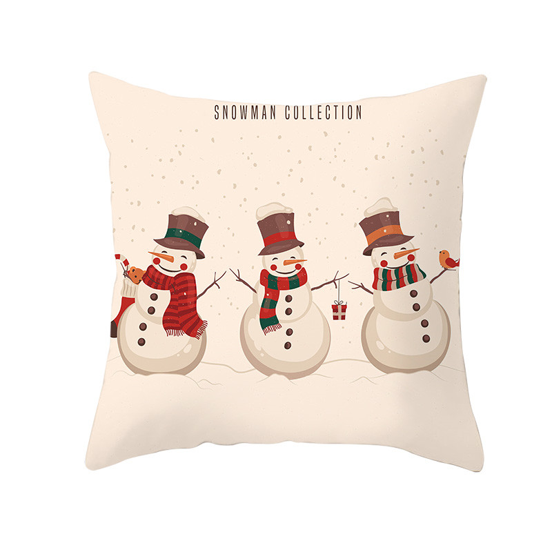 Christmas Pillow Covers Printed Cushion Cases