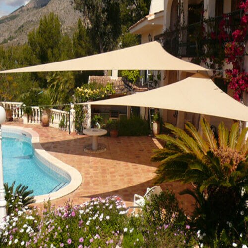 Outdoor Sun Shade Waterproof Cloth