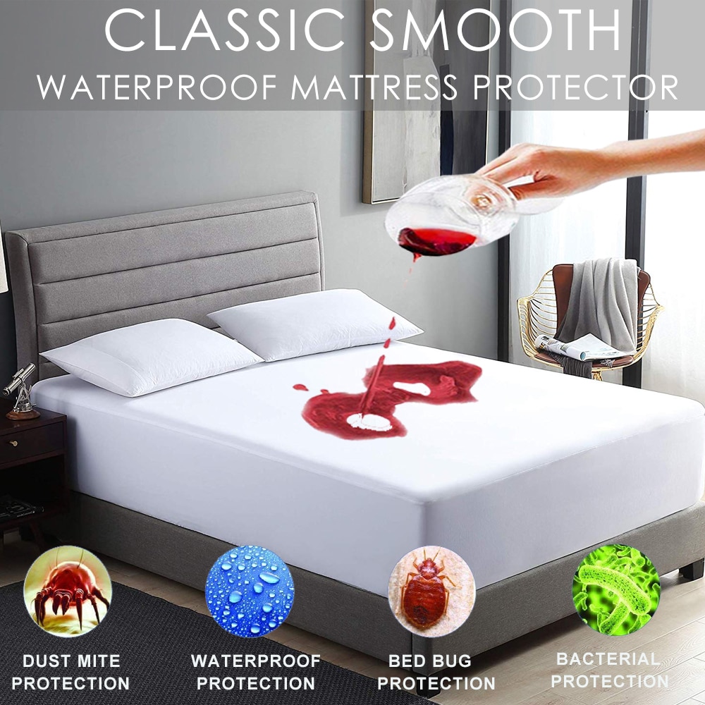 Waterproof Bed Cover Mattress Protector