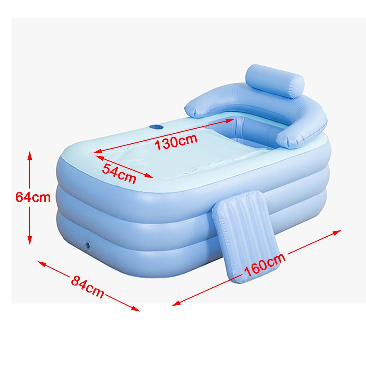Inflatable Bathtub with Air Pump
