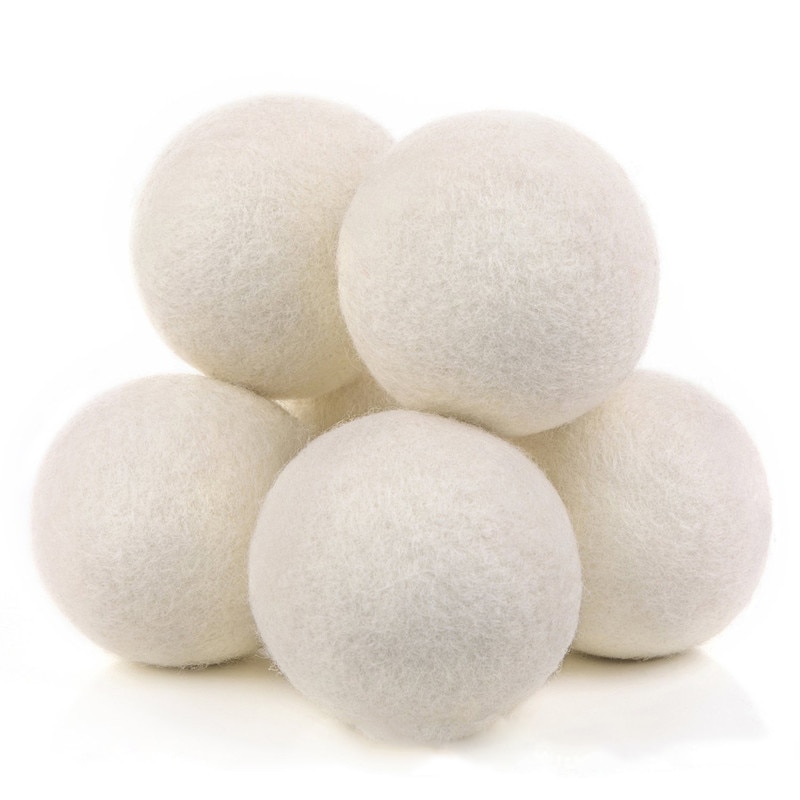 Wool Dryer Balls Reusable Cleaning Balls