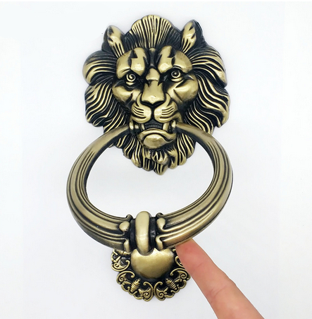 Door Knocker Antique Lion Design
