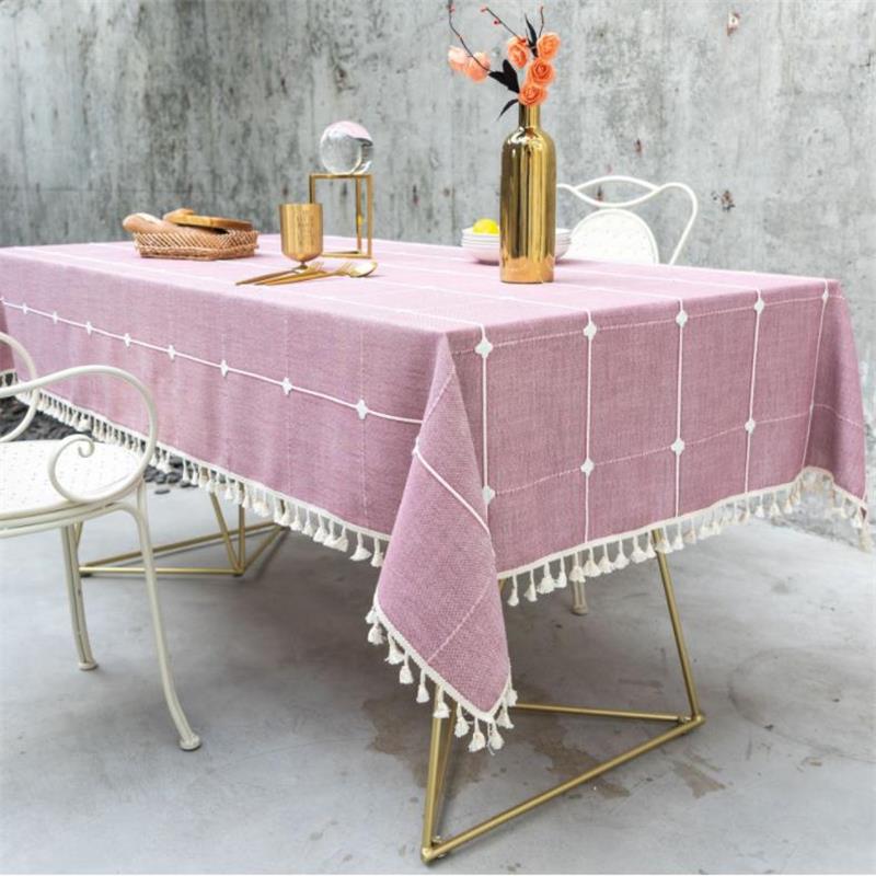 Linen Tablecloth Rectangle Square Table