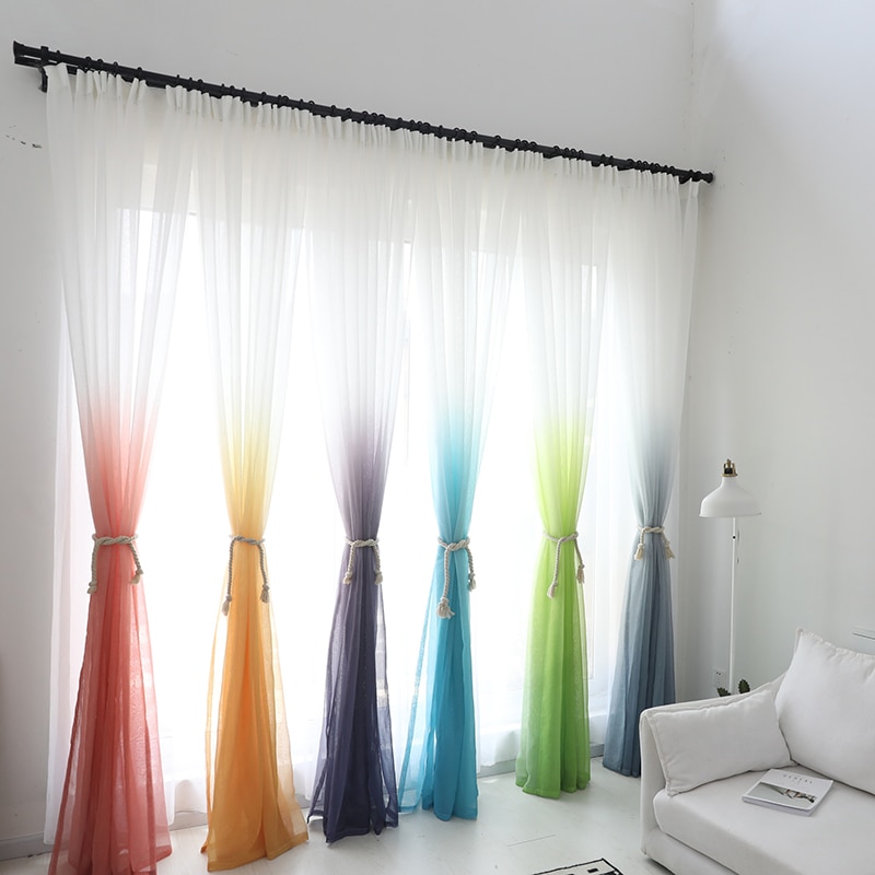 Window Treatments Tulle Curtains