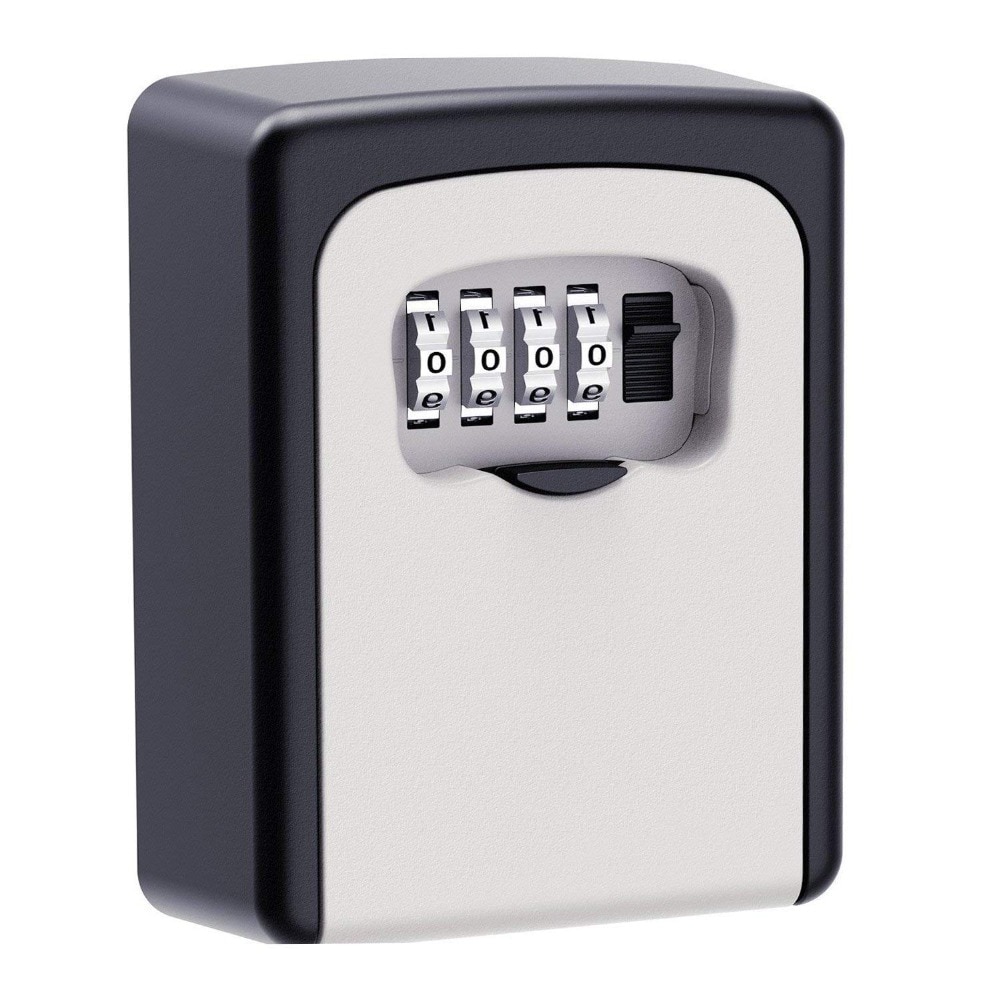 Wall Safe Key Combination Lock Box