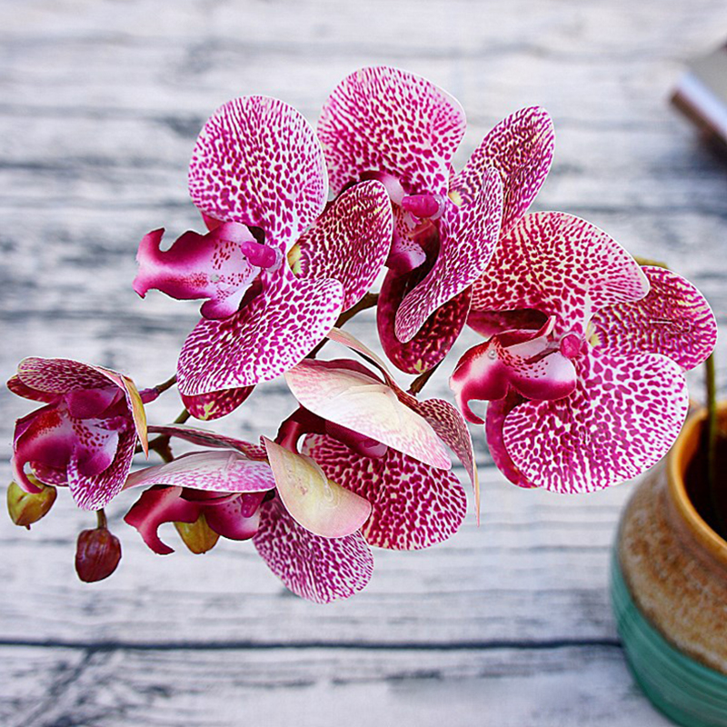 Artificial Orchids Flower Decorations