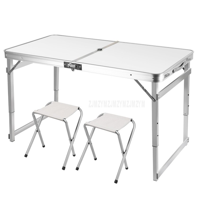 Folding Picnic Table With 4pcs Stool