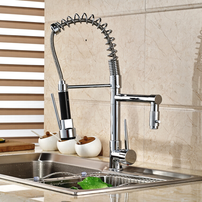 Dual Spout Kitchen Sink Faucet