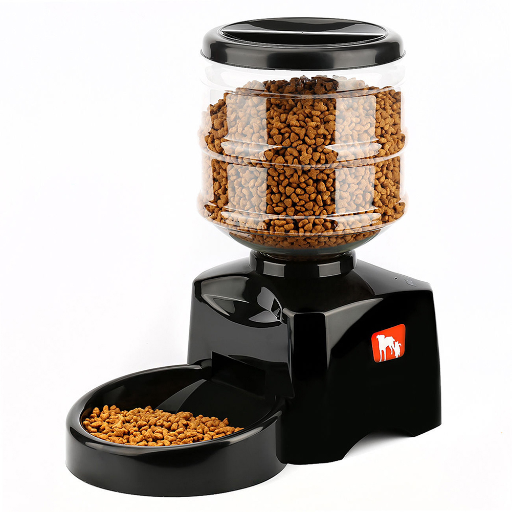 Automatic Timed Cat Dog Pet Feeder Food Dispenser