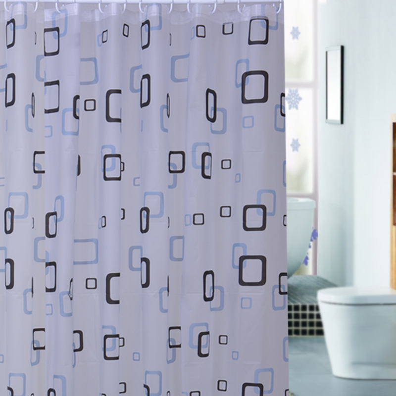 Unique Long Bathroom Shower Curtains