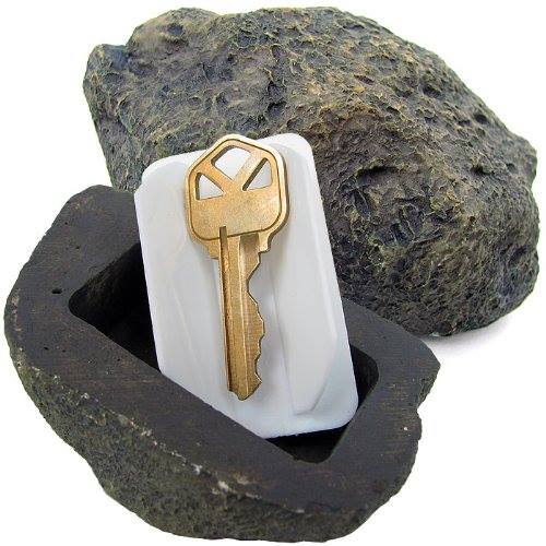 Key Safe Box Fake Rock Design