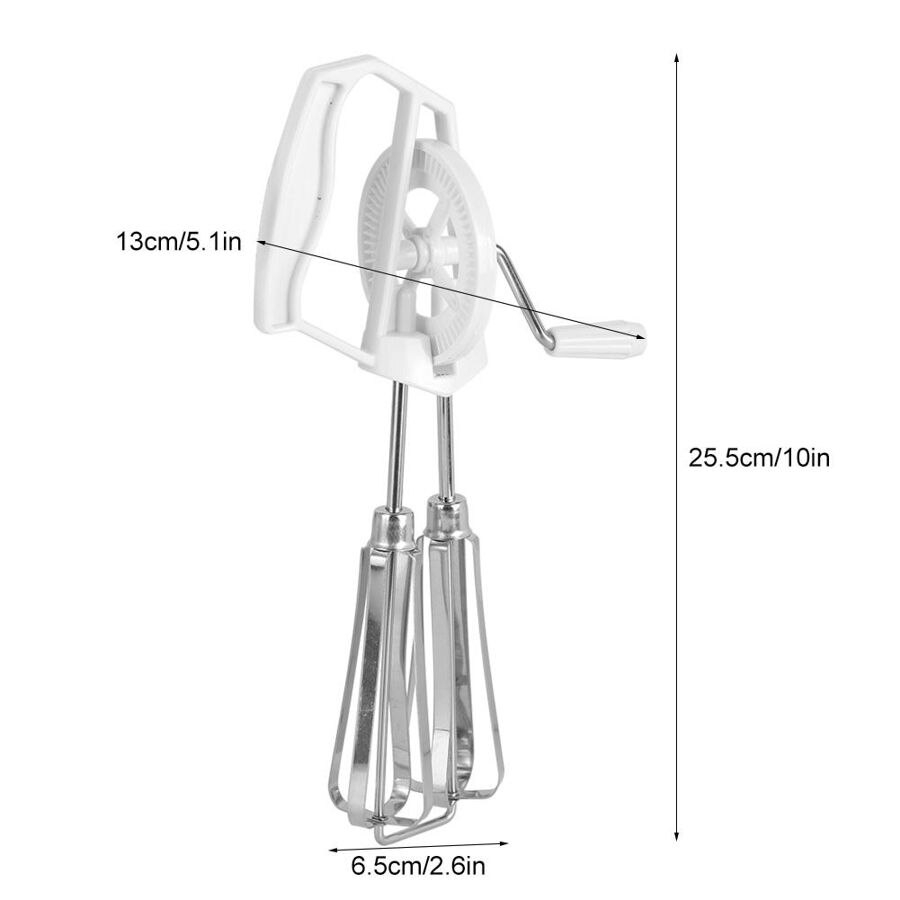 Manual Rotary Hand Crank Egg Beater