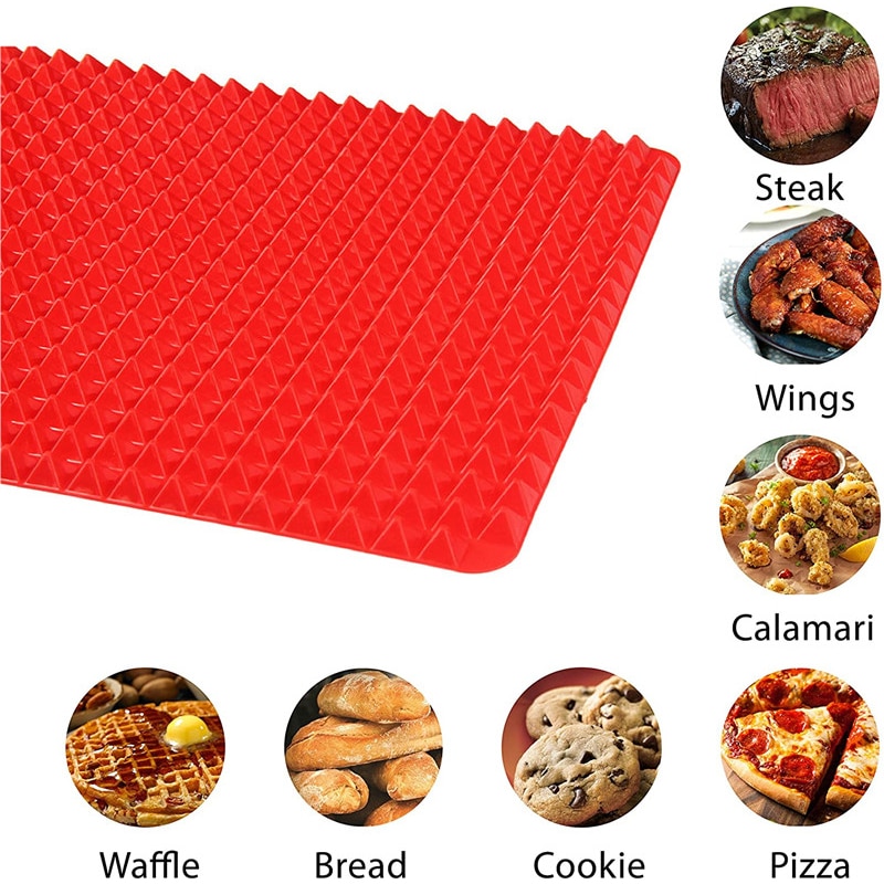 Textured Silicone Grilling Mat