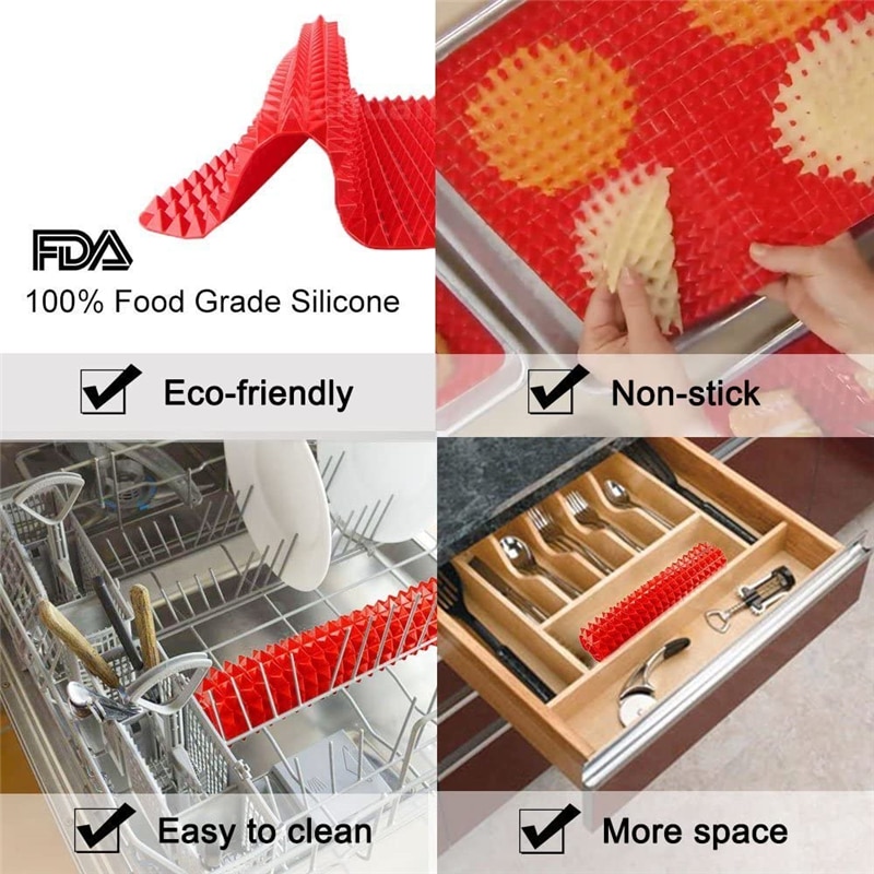 Textured Silicone Grilling Mat