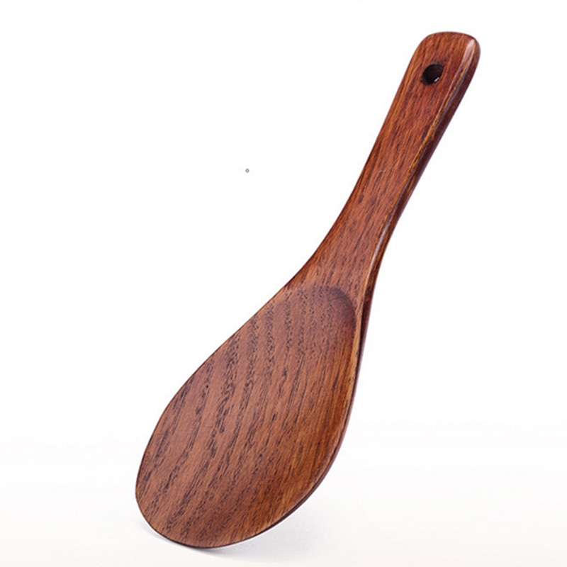Reusable Natural Wooden Rice Paddle