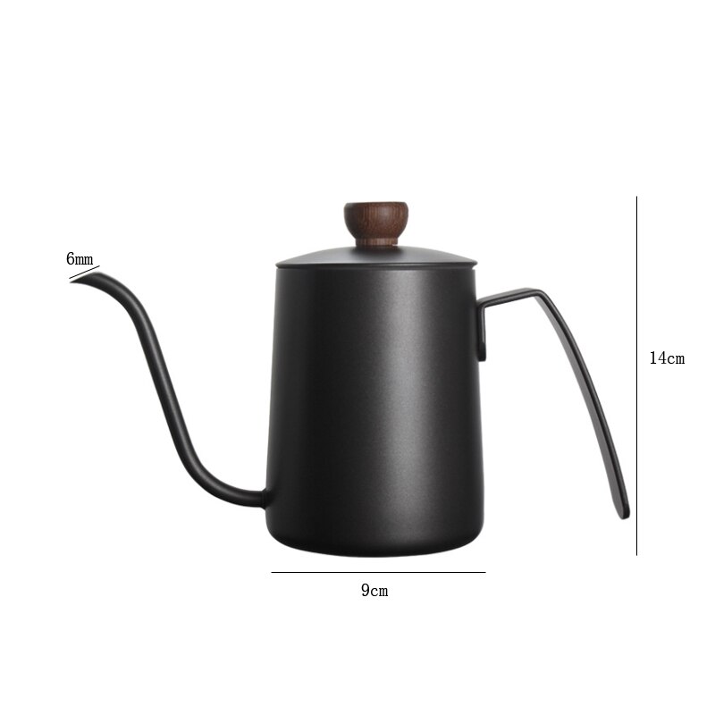 Stainless Steel Coffee Gooseneck Teapot