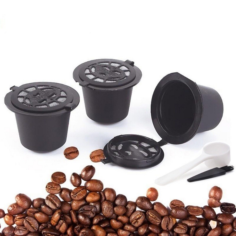 Reusable Coffee Pods Refillable Capsules (6 pcs)