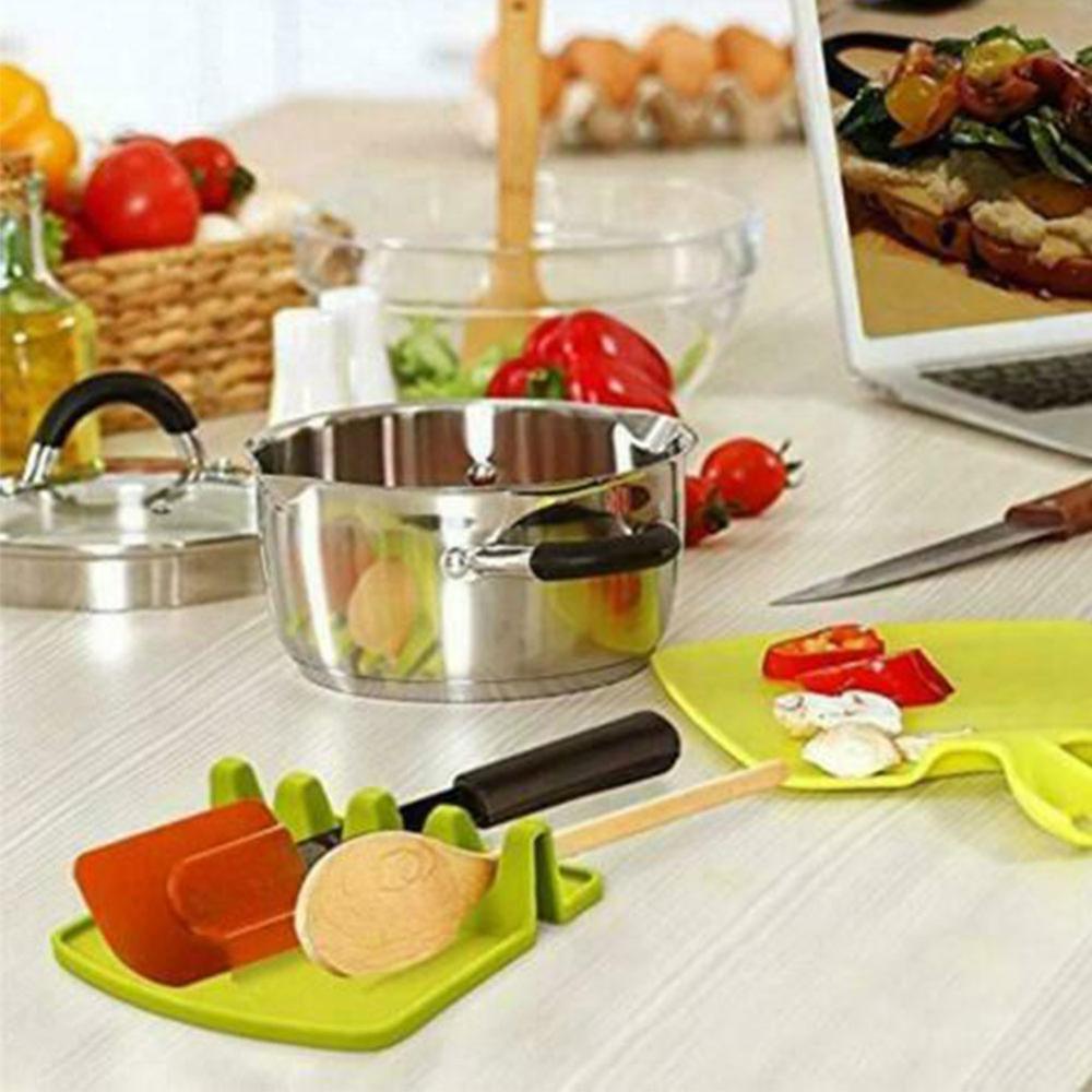 Silicone Heat Resistant Spatula Rest