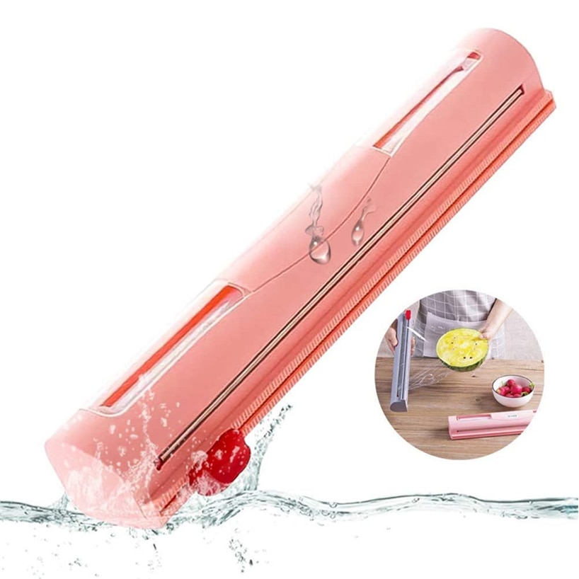 Cling Film Dispenser Food Wrap Cutter