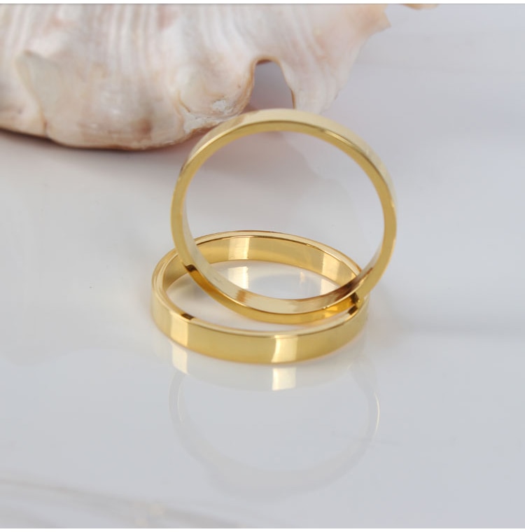 Gold Napkin Rings Table Setting Supply