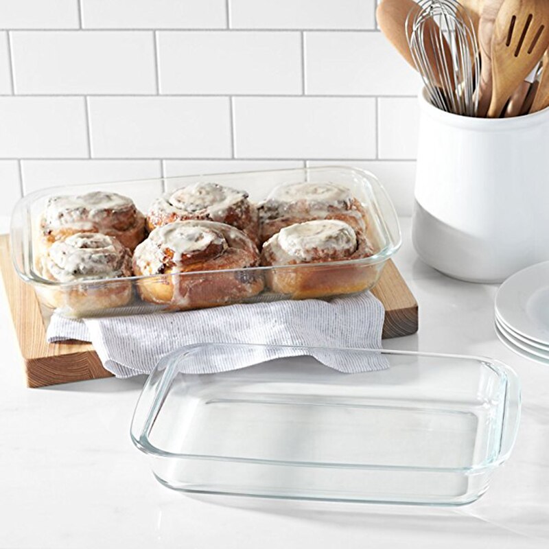 Oven Safe Clear Glass Baking Dish