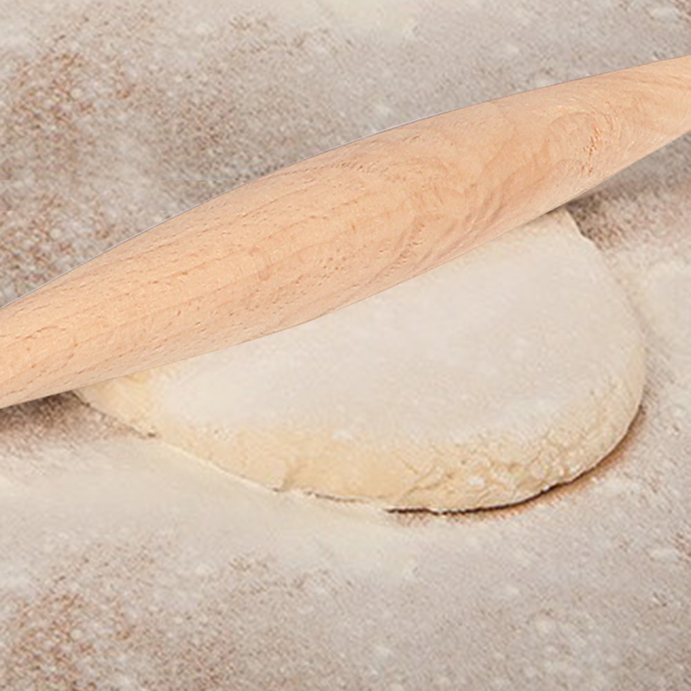 Wooden Rolling Pin Dough Roller Wood