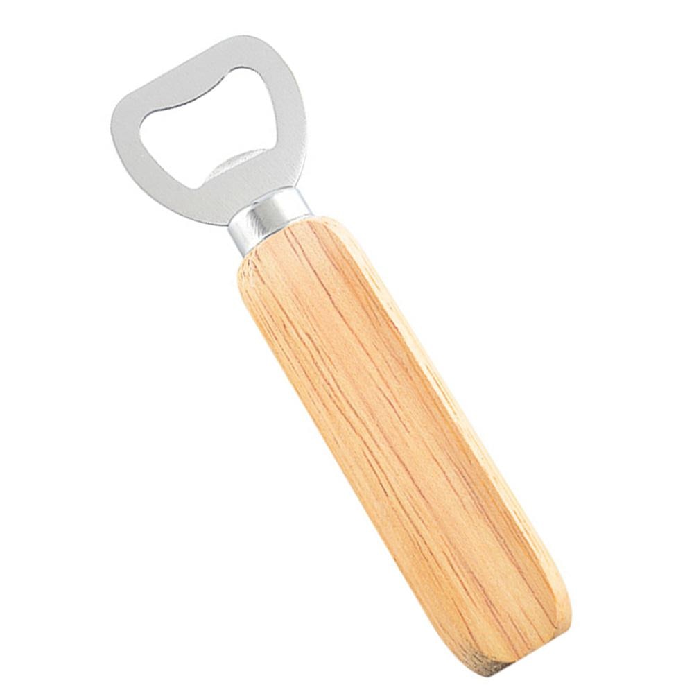 Bottle Cap Opener With Wooden Handle