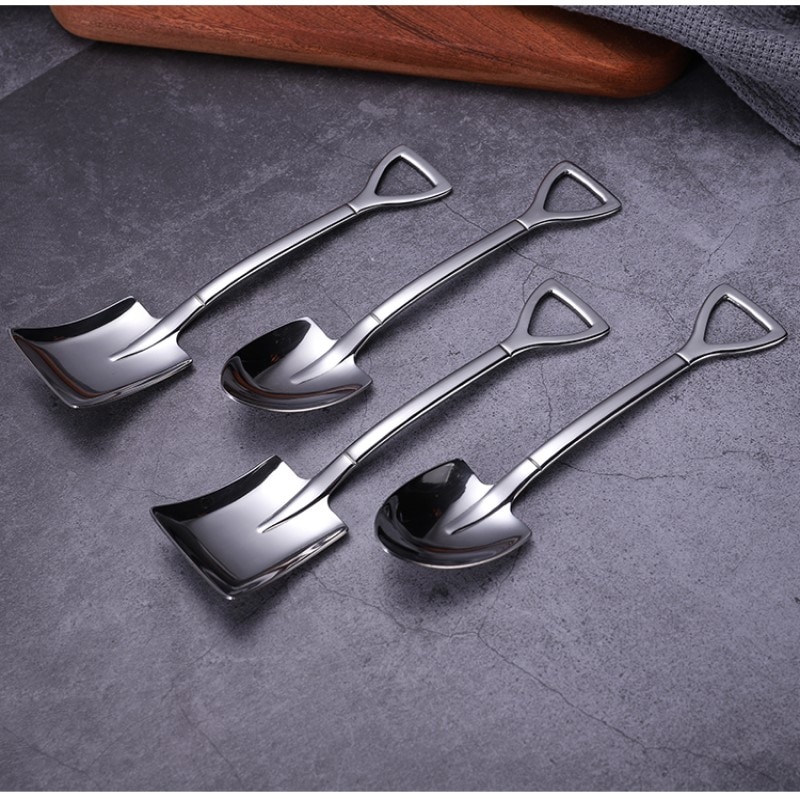 Shovel Spoons Stainless Steel (2 Pcs)
