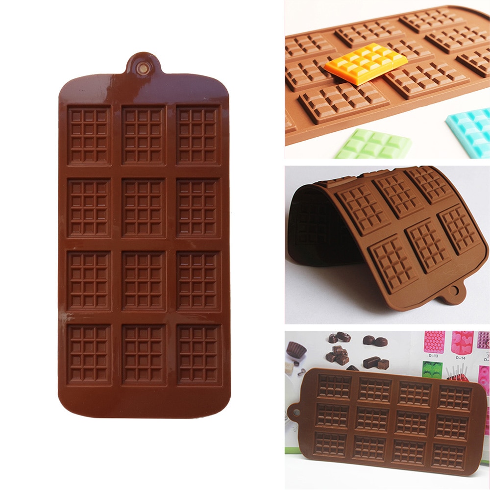 Mini Chocolate Bar Mold Silicone Tray