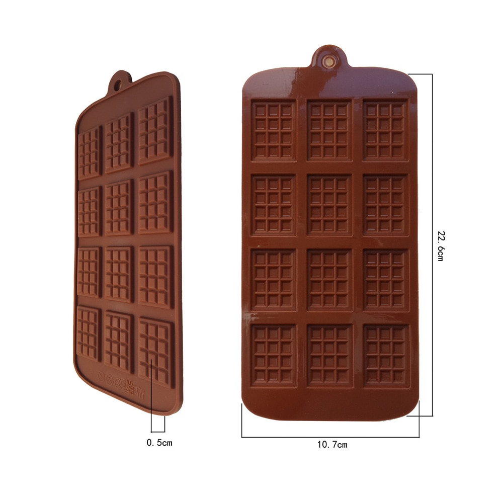 Mini Chocolate Bar Mold Silicone Tray